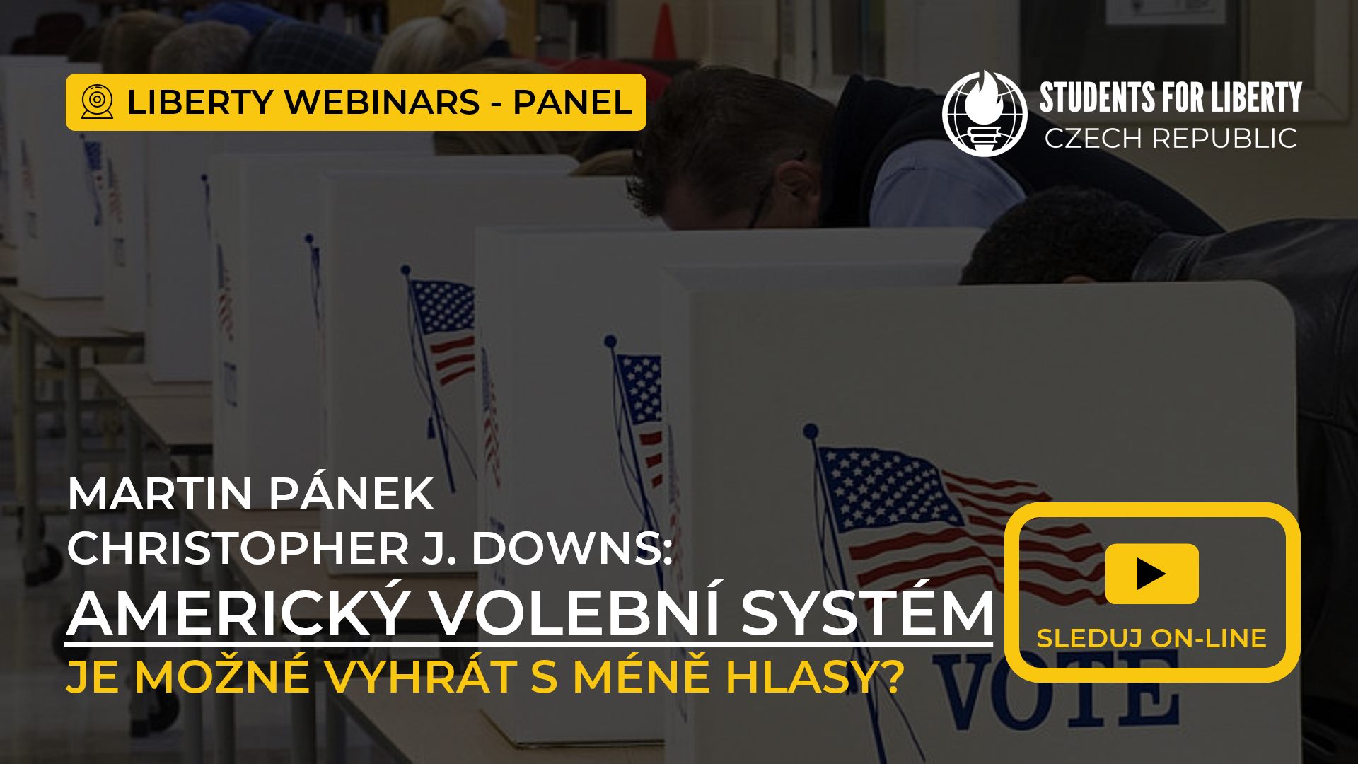 Liberty Webinář: Americký volební systém
