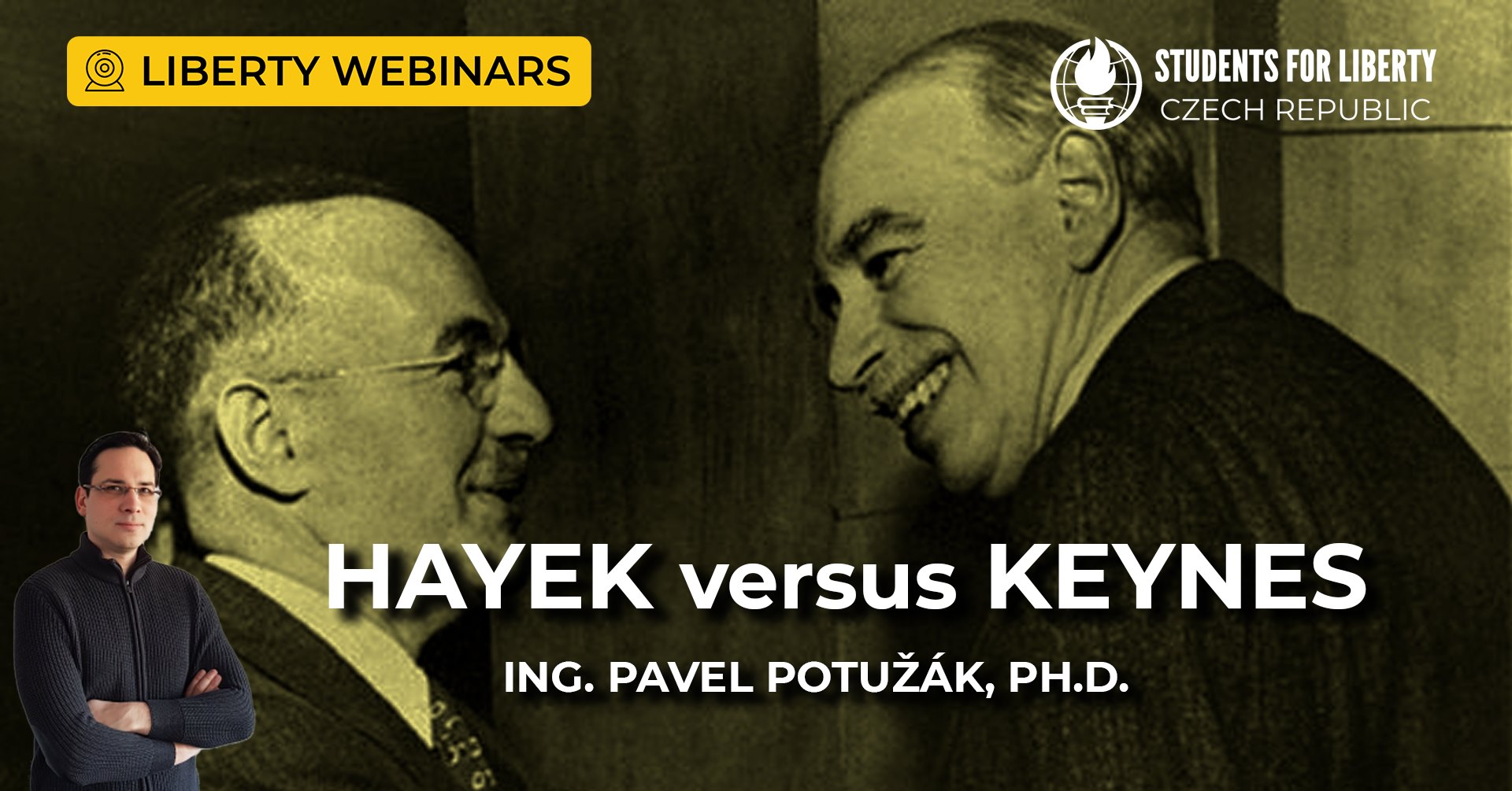 Liberty Webinář: Hayek vs. Keynes