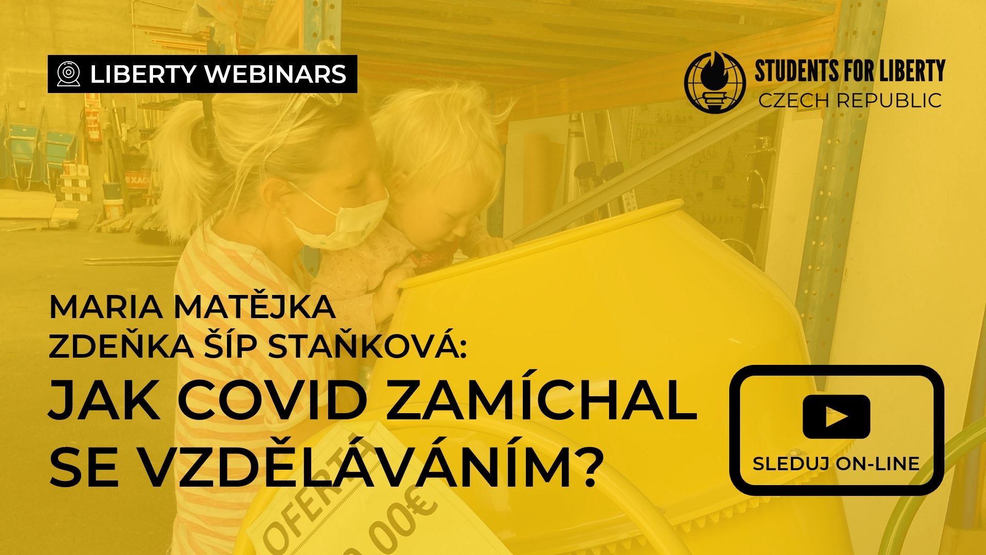 Liberty Webinář: Jak COVID zamíchal se vzděláváním?