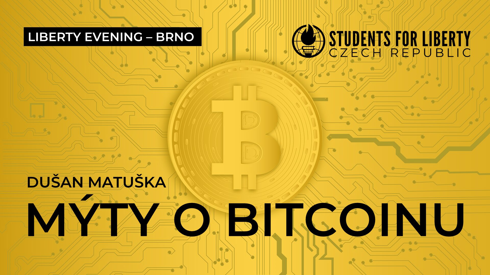 Liberty Evening BRNO: Mýty o Bitcoinu
